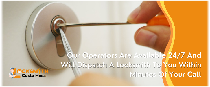 Lock Rekey Service Costa Mesa, CA